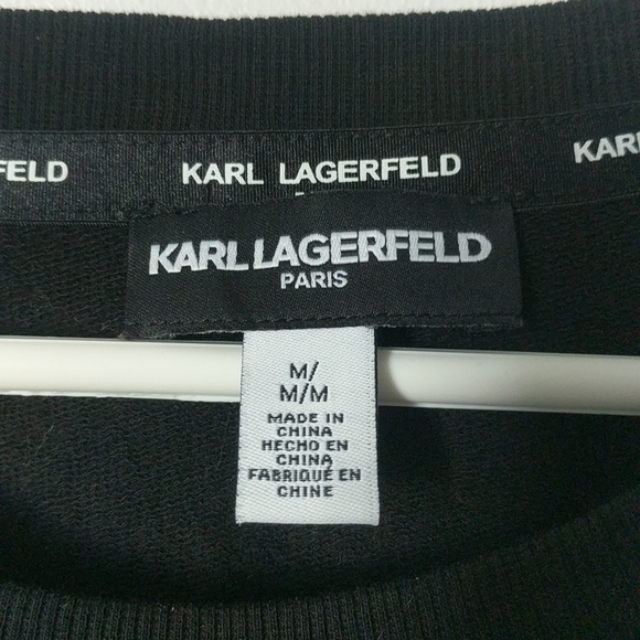 Karl Lagerfeld Love From Paris Sweatshirt M - Picture 4 of 8